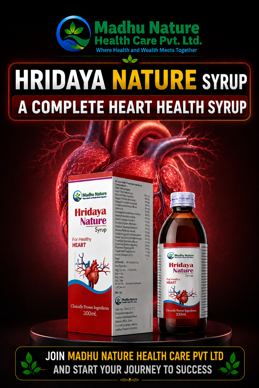 HRIDAYA NATURE SYRUP